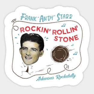 Andy Starr, Rockin' Rollin' Stone Sticker